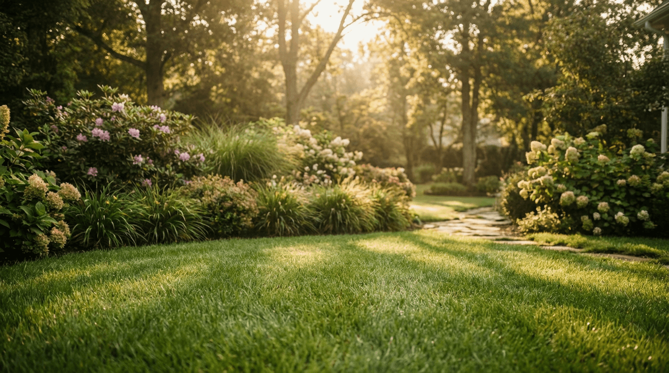 Well-maintained front yard in Toronto