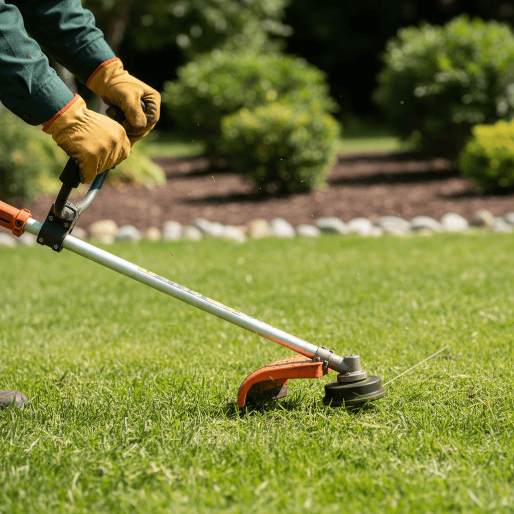 Lawn irrigation installation